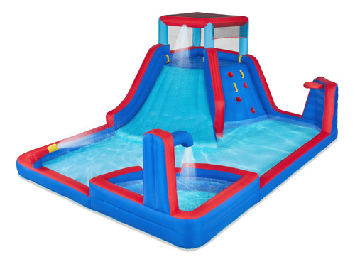 Sunny & Fun Parque Inflable De Cuatro Esquinas Resistente