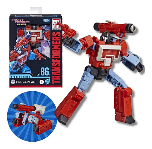Boneco Transformers Figura Perceptor 86 Studio Series Hasbro