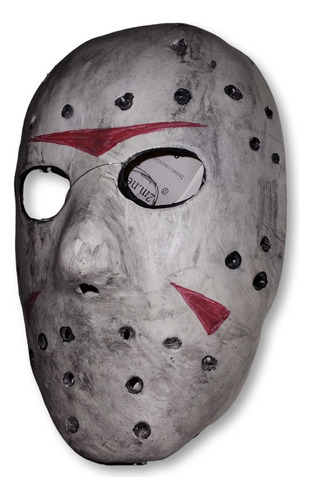 Mascara Latex Terror Tipo Jackson Martes 13  Halloween Jason