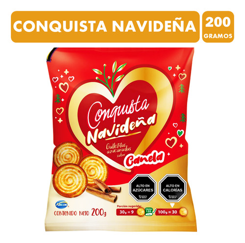 Especial Navidad - Galletas Dulces De Canela (bolsa De 200g)