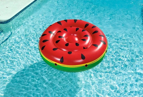 Imagen 3 de 7 de Colchoneta Inflable Sandia Flotador Bestway 43140 Full
