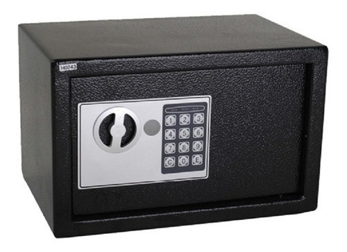 Caja Fuerte Digital Kld Acero 23x17x17cm Caja Seguridad Color Negro