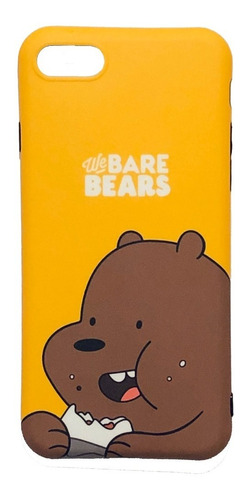 Carcasa iPhone 6/6s Tematica Osos Bare Bears