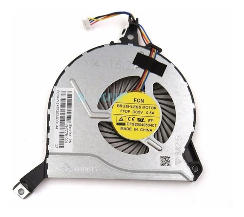 Ventilador Hp Series 14-p/15-p/14-v/15-v/16-p/17-p/16-v/17-v