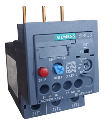 Relevador De Sobrecarga Siemens 40-50a, 3ru2136-4hb0