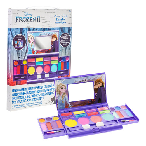 Set Cosmético Compacto Townley Girl Disney Frozen Elsa Anna