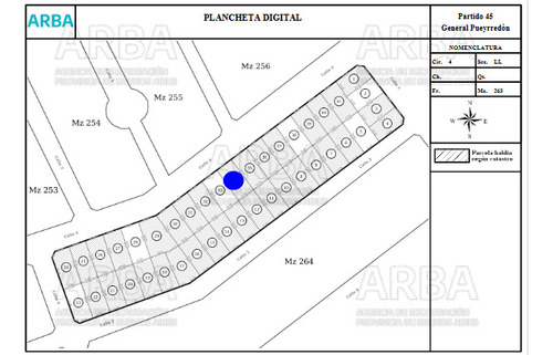Lote En Barrio El Marquesado Excelente Ubicacion Con Escritura V 5257