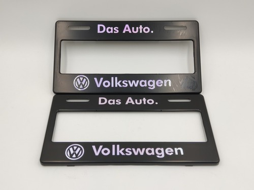 Marco Portaplacas Volkswagen Das Auto Alfanumérico