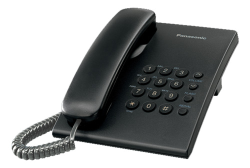 Teléfono Fijo Panasonic Kx-ts500 Rellamada - Tecnobox