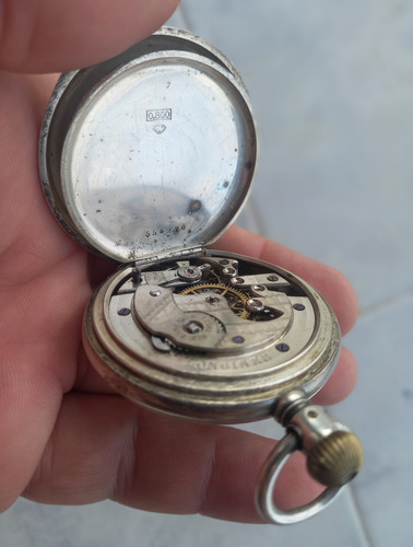 E- Reloj Longines Bolsillo Sellado 0,800 Sano, Falta Service (Usado)