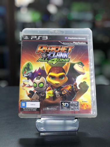 Ratchet E Clacnk All 4 One Ps3 Midia Física (Usado)