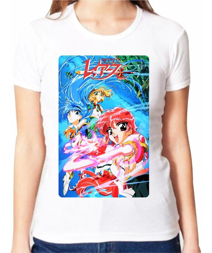 Playera Guerreras Magicas Anime Retro