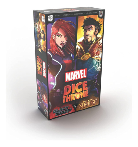 Dice Throne Usaopoly Marvel 2 Hero Box Black Widow Doctor