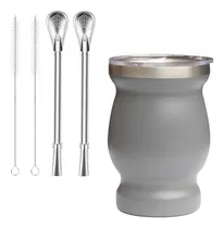 Comprar Foco Yerba Mate Gourd, Juego De Tazas De Té De Acero I...