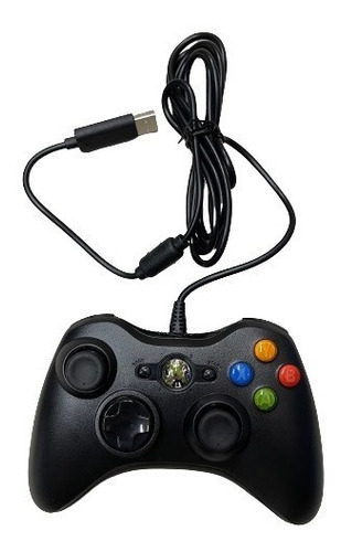 Imagen 5 de 10 de Joystick Mando Generico Para Microsoft Xbox 360 Con Cable Pc