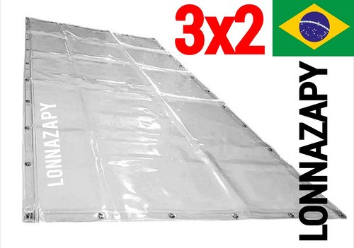 Lona Transparente Com Ilhós - Lonnazapy