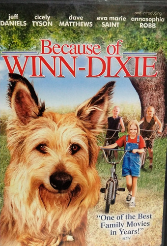 Because Of Winn-dixie Import Movie Dvd 2005 Annasophia Robb (Usado)