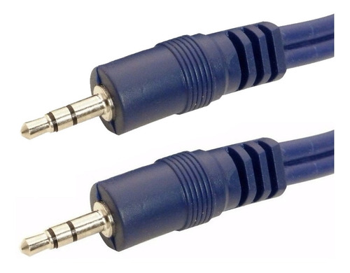 Imagen 3 de 10 de Cable Miniplug A Miniplug (3.5mm) Para Pc Notebook Mp4