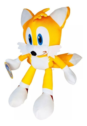 Muñeco Peluche Sonic Tails Amarillo