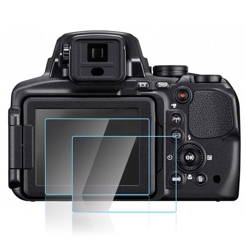 2 X Para Nikon P900 P900s 9h Templado Vidrio Protector Prote