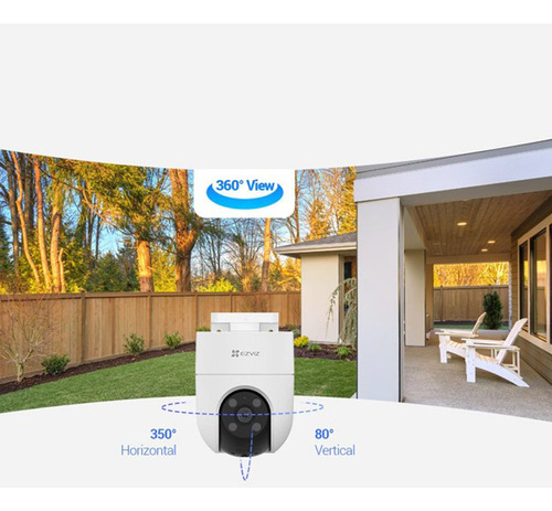 Cámara De Seguridad Ezviz H8c Con Resolución De 2mp