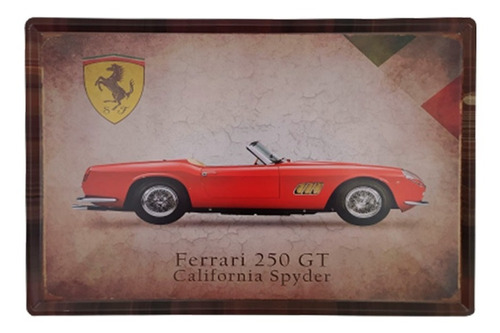 Placa 40×60 Extra Grande Ferrari Moblihouse