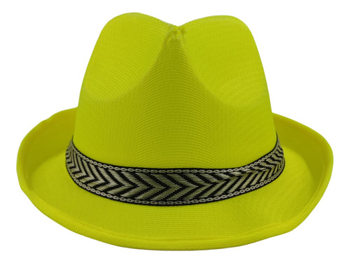 Combo Sombrero Tanguero Cotillon Tango Colores Fluor X 10