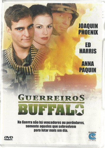 Dvd Guerreiros Buffalo - Ed Harris - Anna Paquin - J Phoenix