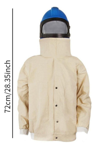 Nuevo Chaqueta De Chorro De Arena, Ropa De Espejo Curvo