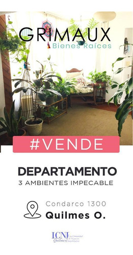 Departamento  En Venta Ubicado En Quilmes, G.b.a. Zona Sur, Argentina