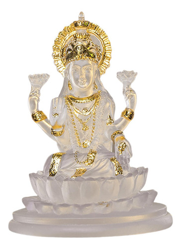Estatueta Lakshmi Deusa Hindu Estátua Deusa Da Claro