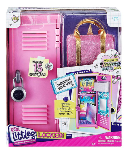 Real Littles - ¡micro Locker Coleccionable Con 15 Sorpresas