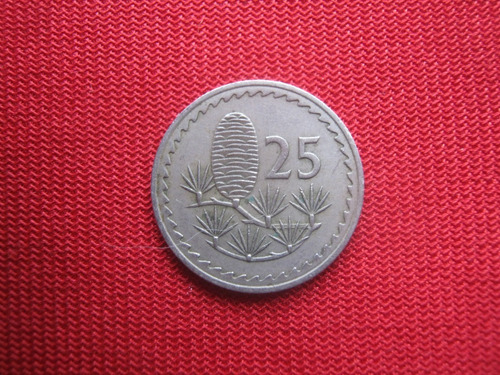 Chipre 25 Mils 1971