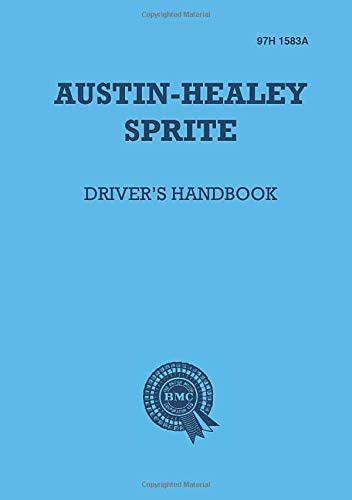 Libro: Austin-healey Sprite Drivers Handbook: 97h1583a