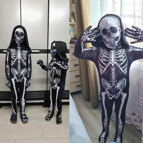 Traje De Vestir De Disfraz De Halloween For Altura 130 Cm