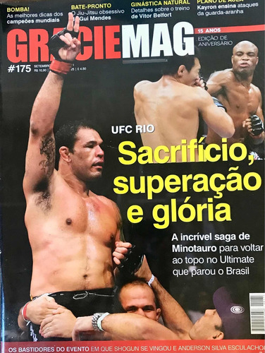 2306 Revista Gracie Magazine #175 Ufc Rio (ótimo, Ac Oferta)