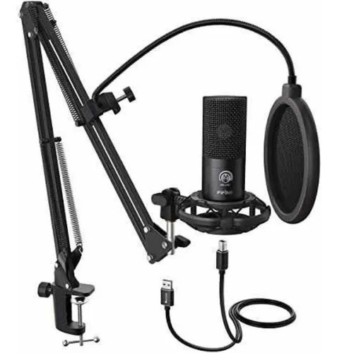 Kit De Microfono Condensado  Profesional Para Estudio .