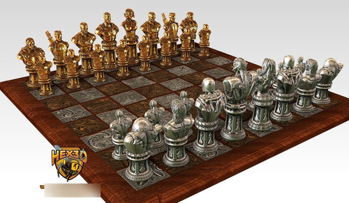 Archivo Stl Impresión 3d - Ajedrez Chess Avengers