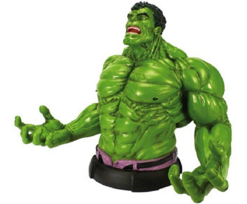 Busto De Colección Héroes Marvel Original Personaje Hulk