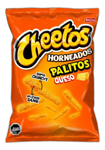 Cheetos Palitos De Queso, Manga 10 Un.*55gr (1 Manga)-super