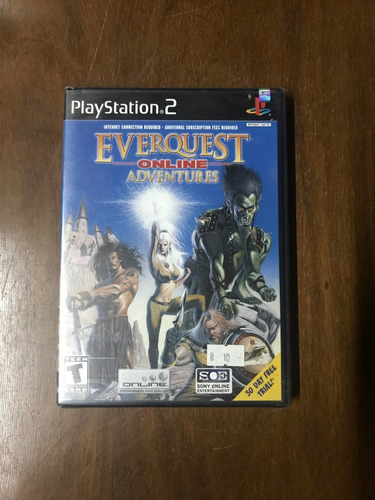 Juego De Ps2: Everquest Online Adventures