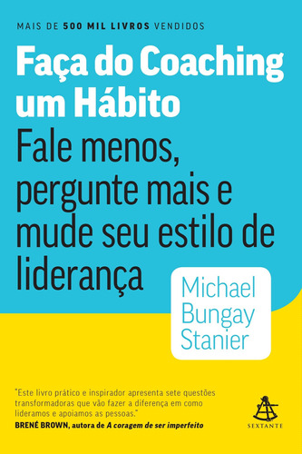 Livro Faça Do Coaching Um Hábito