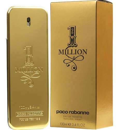 Perfume 1 Million De Paco Rabbane, 100 Ml, 100% Original