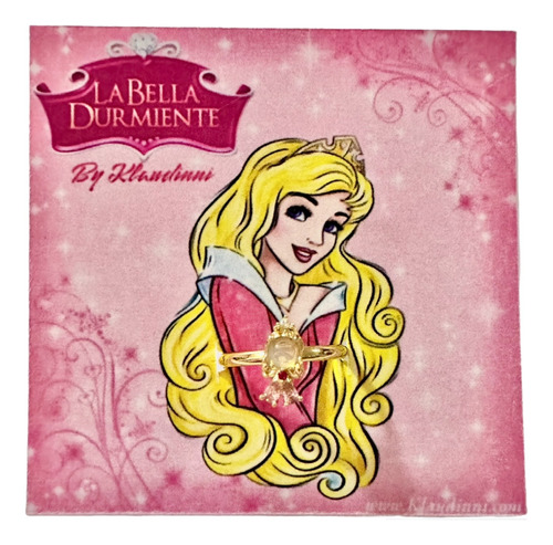Anillo De La Princesa Aurora De La Bella Durmiente Muñeca