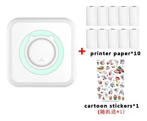Impresora Bt Inalámbrica Peripage Mini Pocket De 200 Dpi, Ro