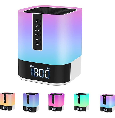 Reloj Despertador Bluetooth Para Niños Altavoces Bluetooth 5