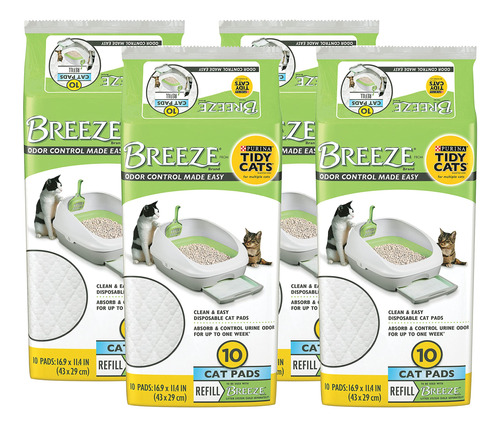 Purina Tidy Cats Breeze - Recambios De Almohadillas Para Ga.