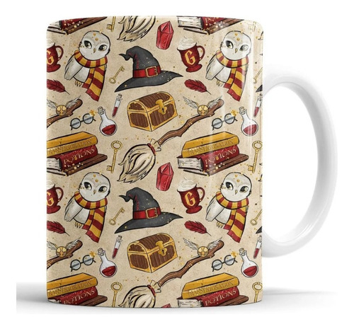 Taza Harry Potter  Griffindor Collage