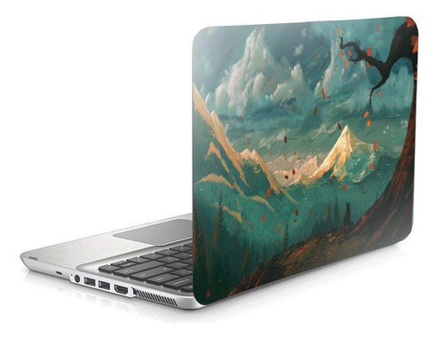 Skin Adesivo Protetor Para Notebook 14 Wide Monte Nevado D34