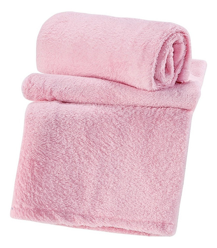 Kit 4 Manta Bebe Cobertor Infantil Rosa Oferta Baby